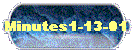 Minutes1-13-01